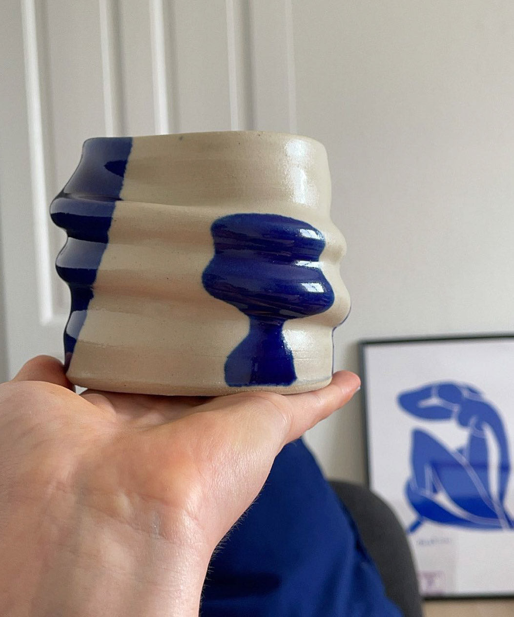 Madam Blå | Håndlavet Keramik Kop | Kerama 2