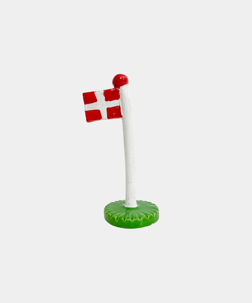 Klassik Dannebrog Fresh Grass | Håndlavet Keramik Flag