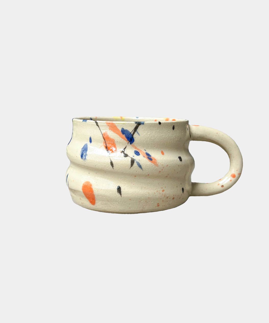 Multifarvet Splat Krus | Håndlavet Keramik Kop | Kerama