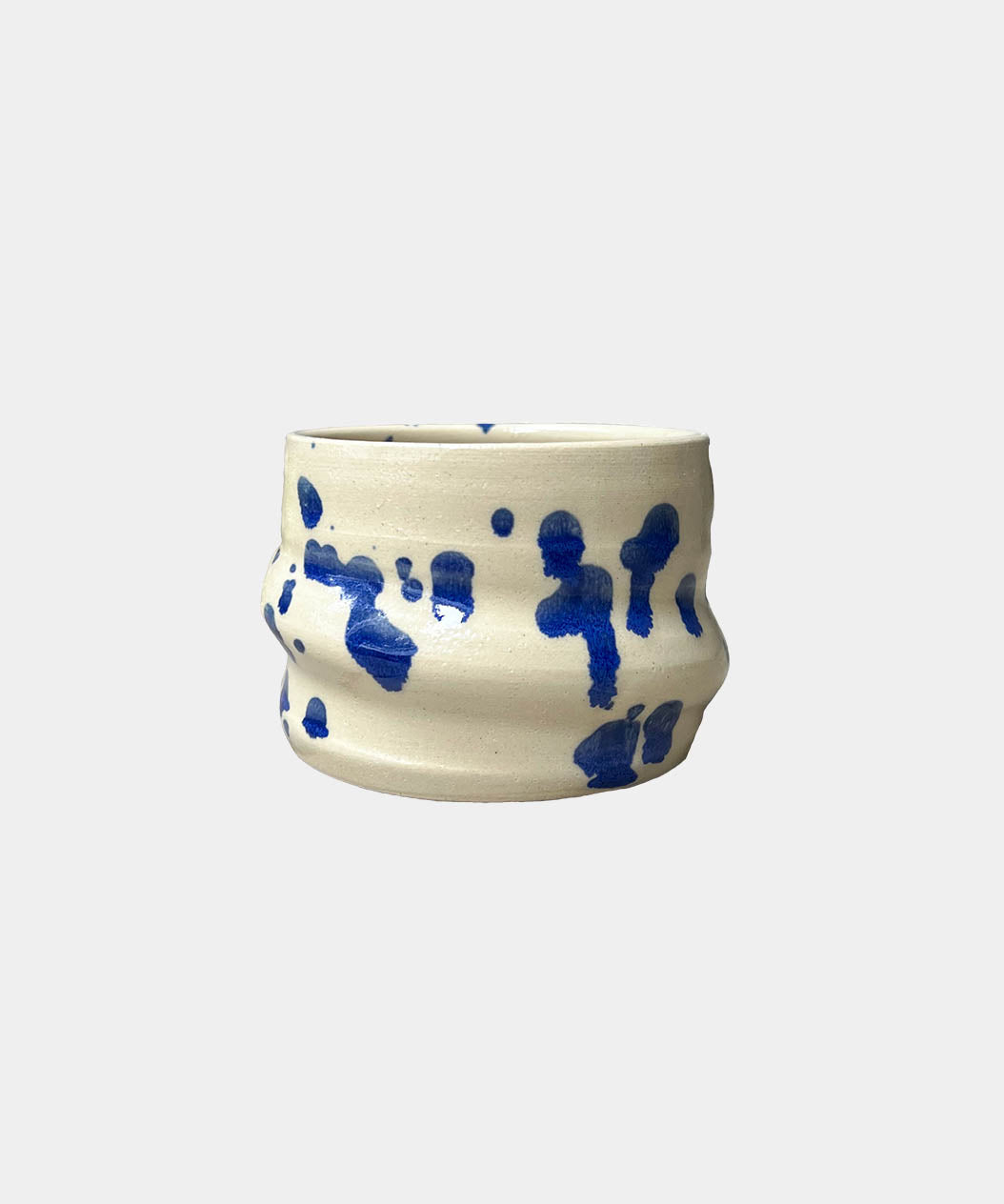 Blå Dryp Krus | Håndlavet Keramik Kop | Kerama